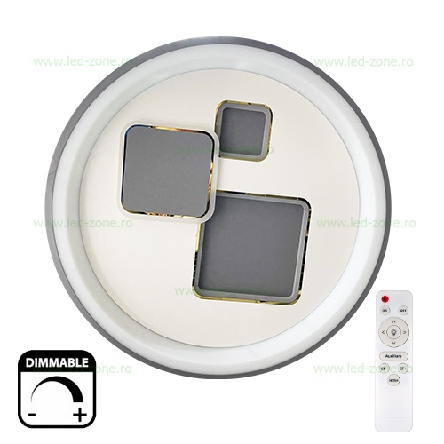 Lustra LED 130W 3 Functii Dimabila Telecomanda LZ6859B