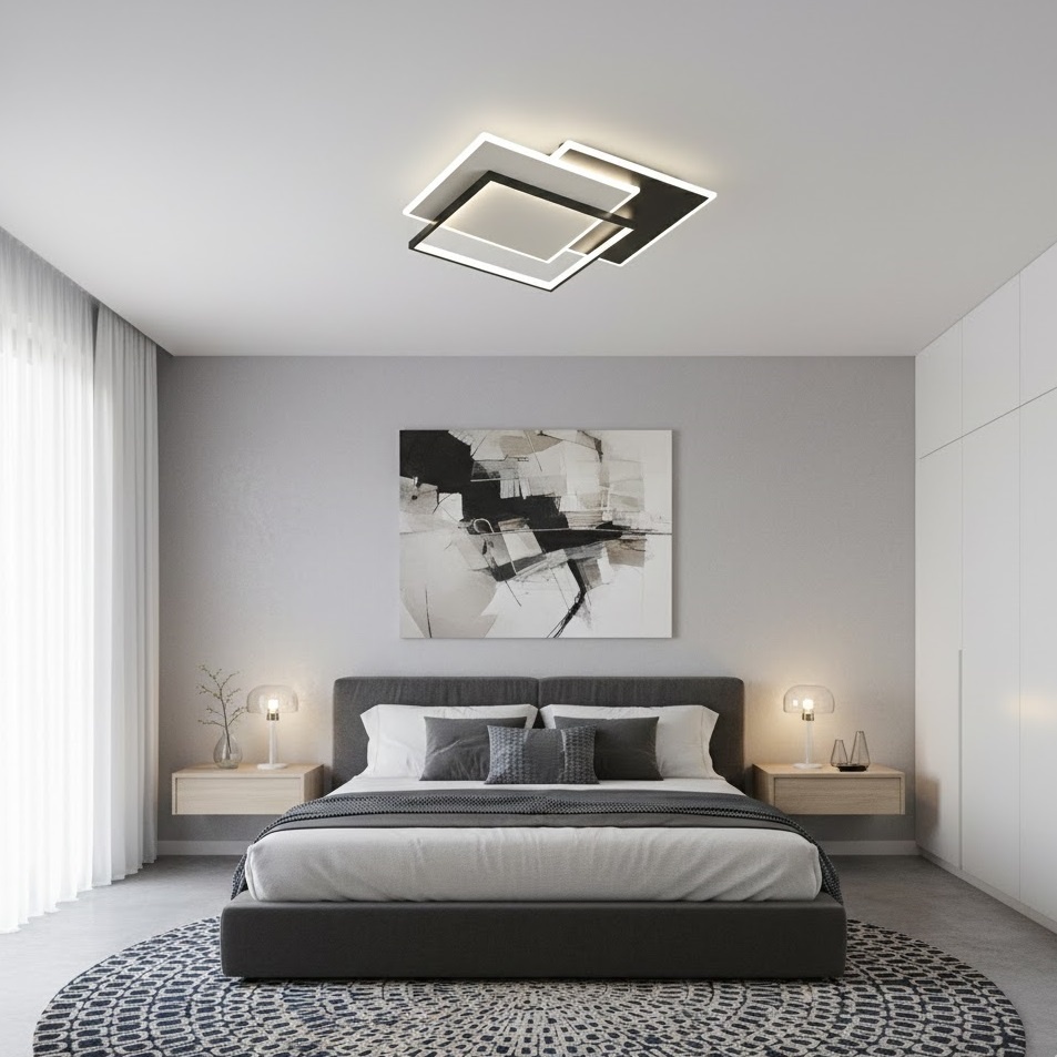 Lustra LED 136W 3 Functii Dimabila cu Telecomanda LZ5402