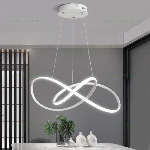 Lustra LED 140W 3 Functii Dimabila cu Telecomanda LZP1844