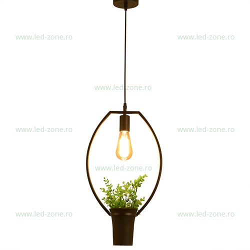 Pendul Soclu E27 Negru LZ1701-A