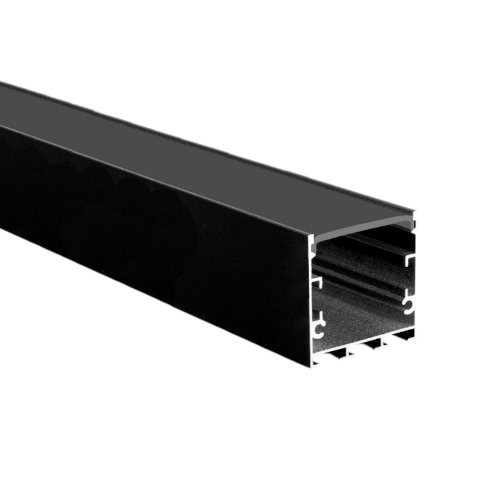 Profil Aluminiu Aplicat Negru Dispersor Negru 2M 32MM