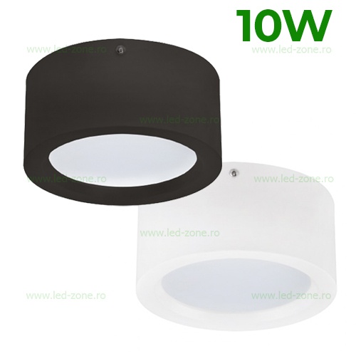 Spot LED 10W Rotund Aplicat Diverse Culori