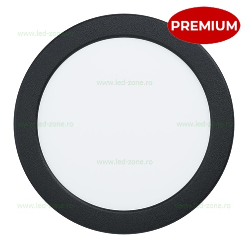 Spot LED 11W Rotund Negru IP44 FUEVA