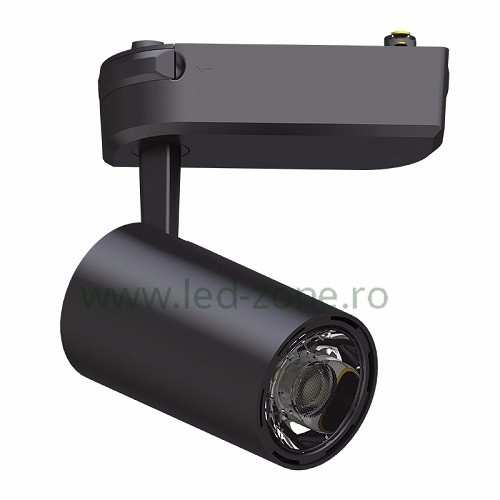 Spot LED Magazin Sina 15W COB Negru