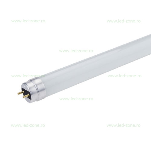 Tub LED T8 Mat 22W 150cm Sticla Alimentare Un Capat Premium