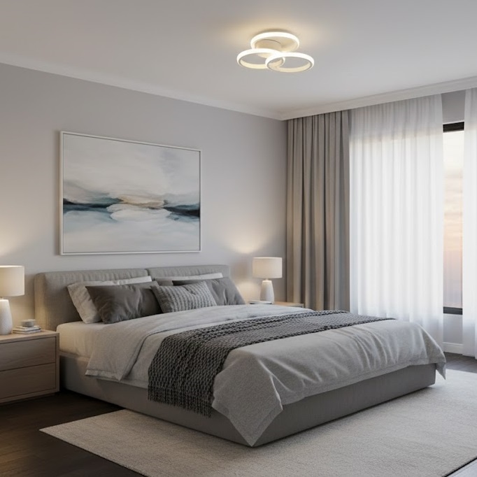 Aplica LED 30W Alba 3 Functii LZ9335