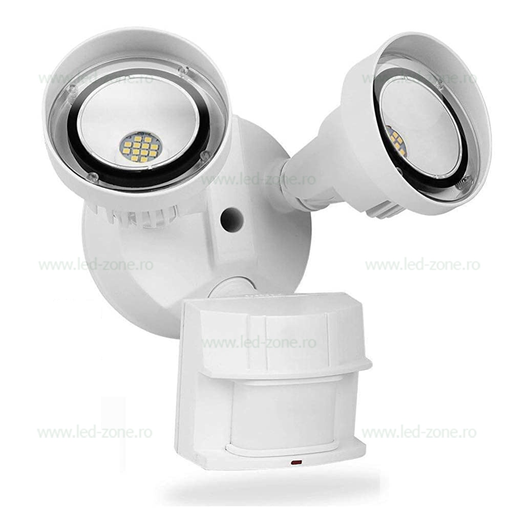 Aplica LED Exterior 20W Orientabila cu Senzor