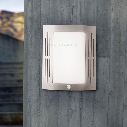 Aplica LED Exterior E27 Senzor CITY 88144