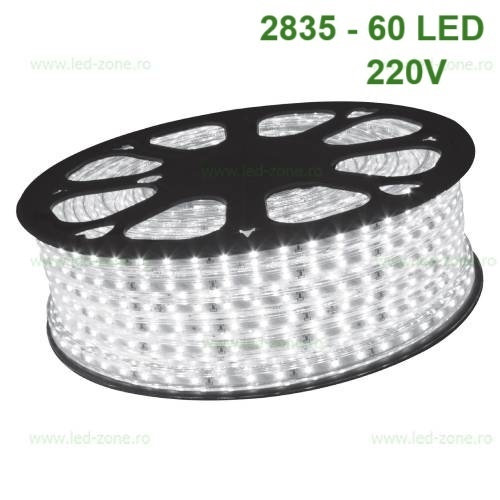 Banda LED 2835 60 SMD/ML Silicon 220V
