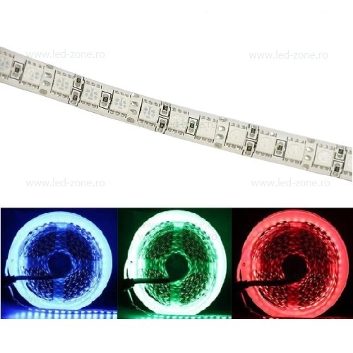 Banda LED 5050 120 SMD/ML RGB Interior 12V