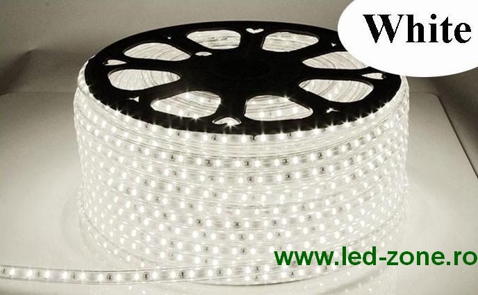 Banda LED 5730 60 SMD/ML Furtun Silicon 220V