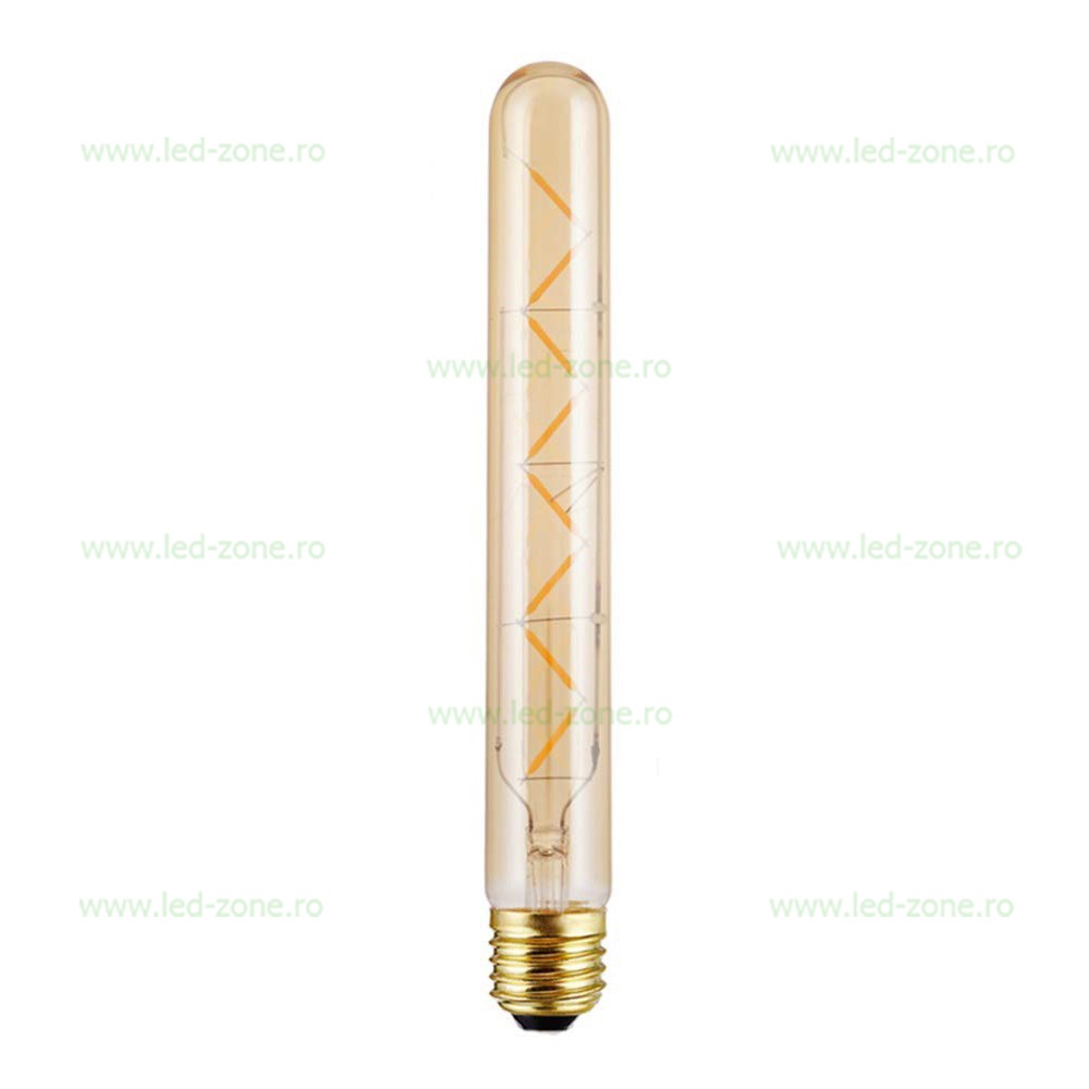 Bec LED Vintage E27 8W Cilindric T30