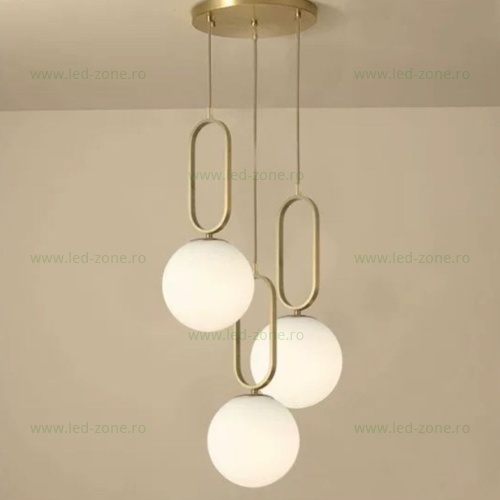 Lustra 3 Socluri E27 LZMX152-3