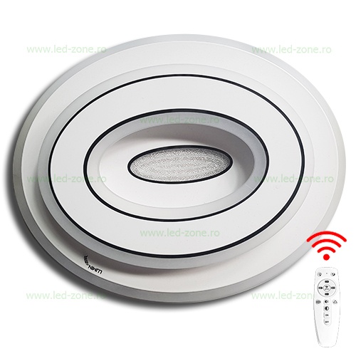 Lustra LED 100W 3 Functii Dimabila cu Telecomanda LZ8003-350
