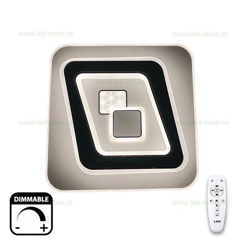 Lustra LED 160W 3 Functii Dimabila cu Telecomanda LZ9001-50