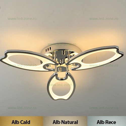 Lustra LED 90W 3 Functii cu Telecomanda LZD337-3