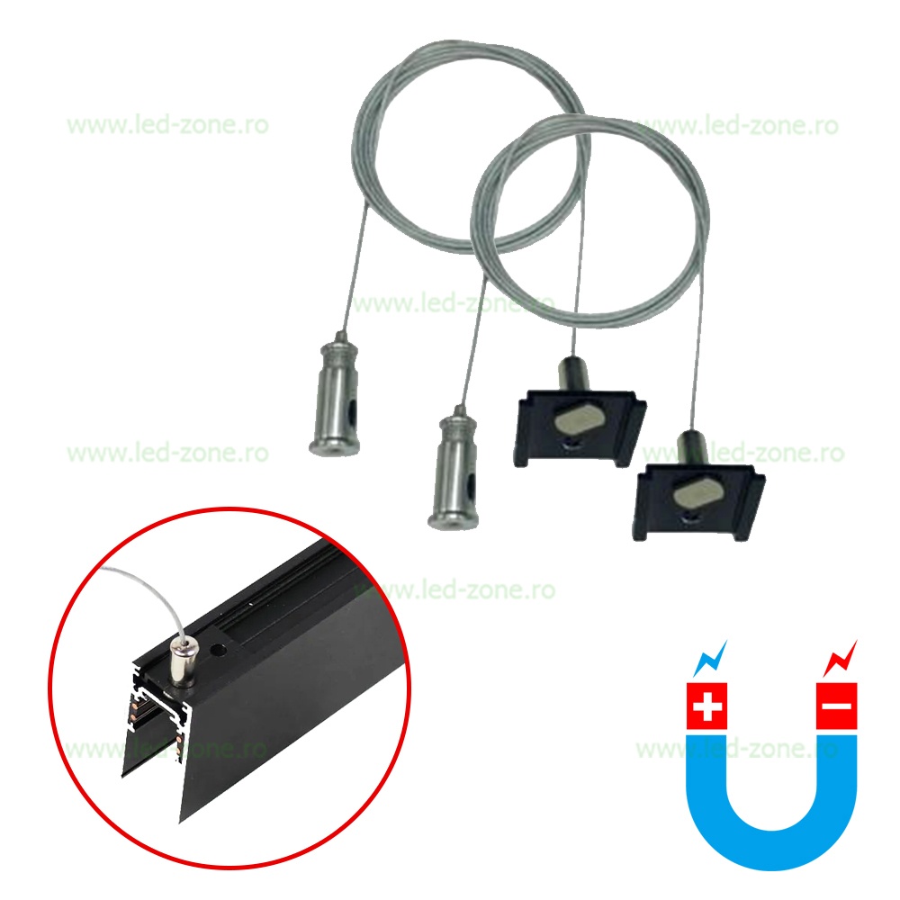 Set 2 Tiranti Sina Magnetica Aplicata
