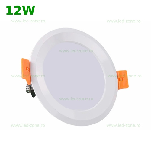 Spot LED 12W Rotund Dispersor Mat