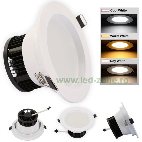 Spot LED 3W Alb 3 Functii