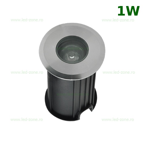 Spot LED Exterior Incastrabil 1W Rotund 12V