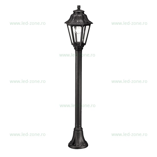 Stalp LED Gradina 6W Negru 1.1M ANNA