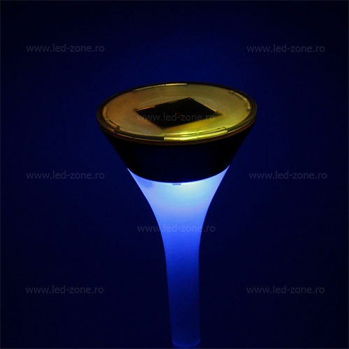 Stalp LED Gradina Solar 0.06W D105mm RGBW