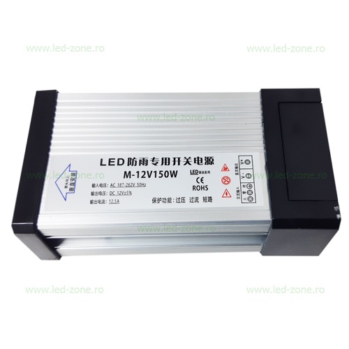 Sursa Alimentare Banda LED 12V 150W IP43