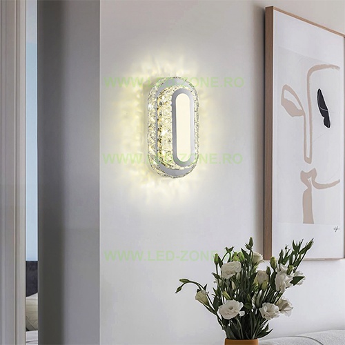 Aplica LED 64W 3 Functii Cristal LZ9612