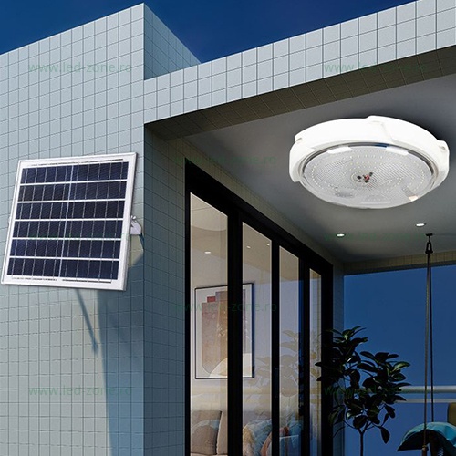 Aplica LED Exterior 100W 110 SMD Solara Dimabil cu Telecomanda