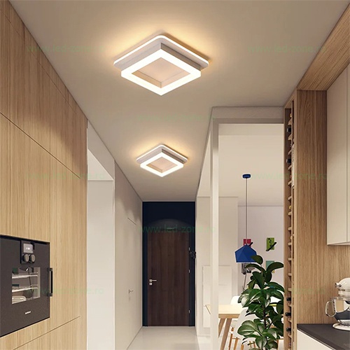 Aplica LED Moderna 36W Patrata 3 Functii LZ6081F