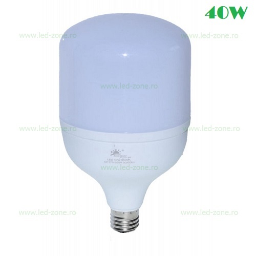 Bec LED E27 40W Dispersor Mat Plastic LZ18C063
