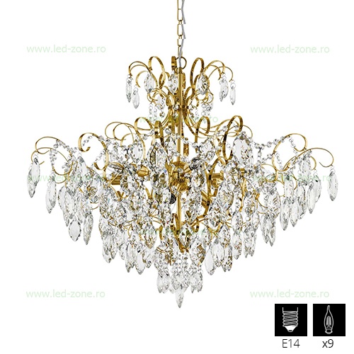 Candelabru 9 Socluri E14 Fenoullet LZ39606
