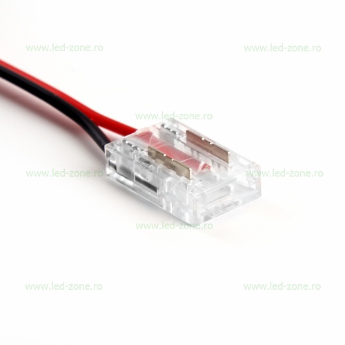 Conector Alimentare 2 Fire Banda LED COB 10mm Interior