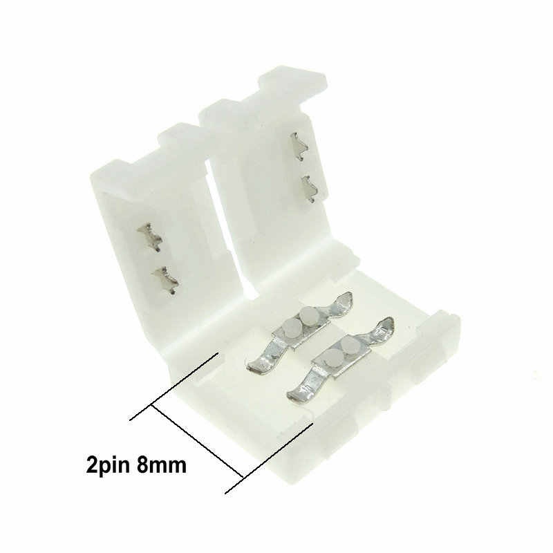 Conector Imbinare 2 Contacte Banda LED 12V 8mm Interior