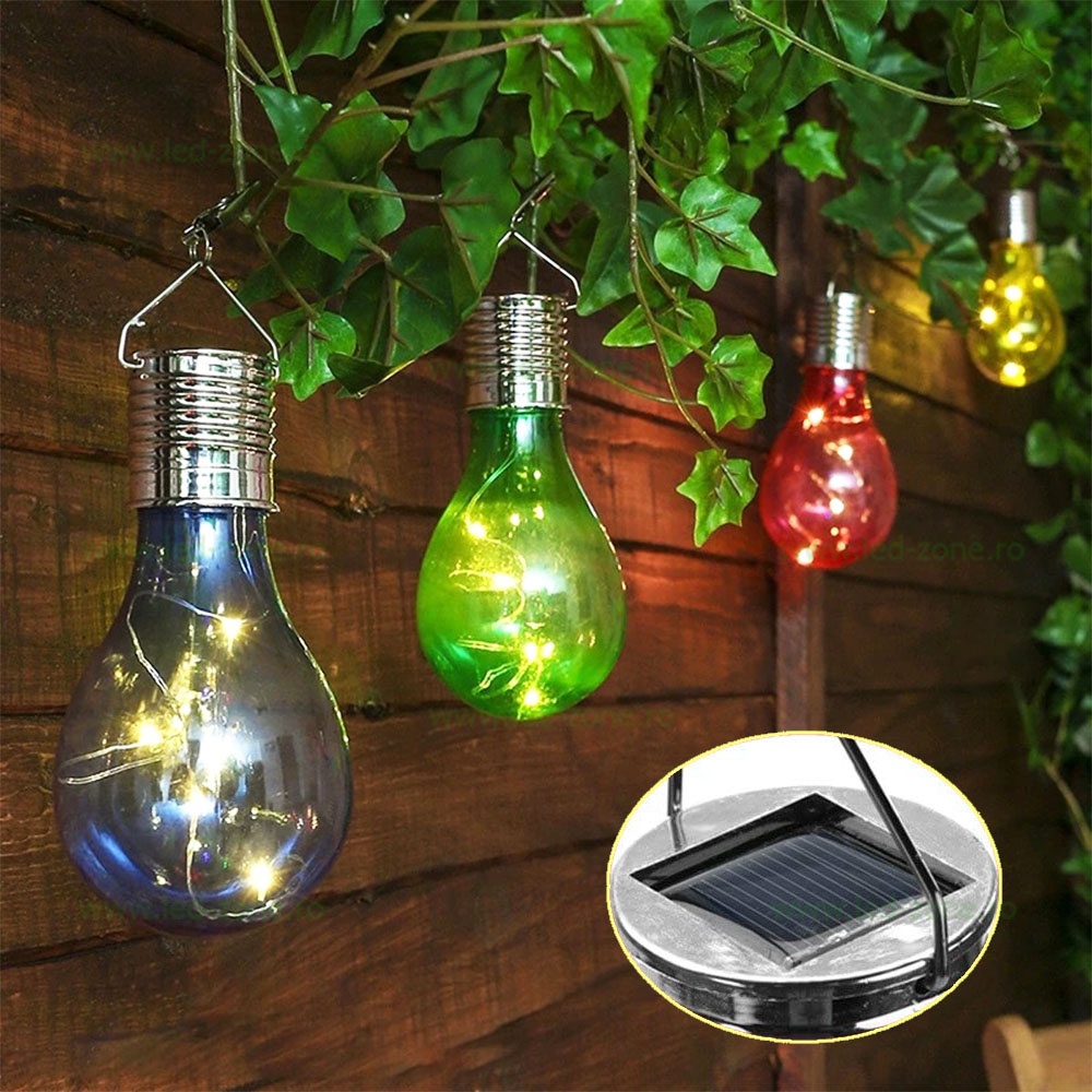 Decoratiune LED Gradina Solar Diverse Culori
