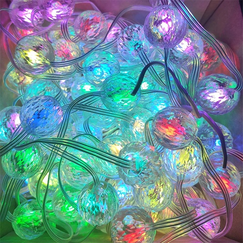 Instalatie LED USB 100 LED-uri RGB Digitala 10m