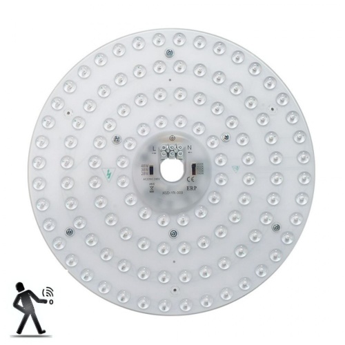 Kit LED Plafoniera cu Senzor 12W/18W/24W Rotund 5CCT Rotund