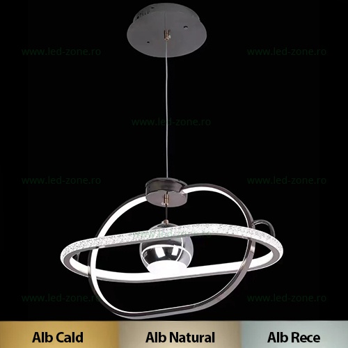 Lustra LED 166W Dimabila 3 Functii cu Telecomanda LZ1273-1