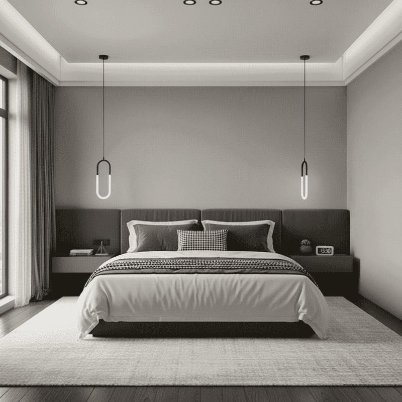 Lustra LED 18W 3 Functii LZ408A-1 Neagra