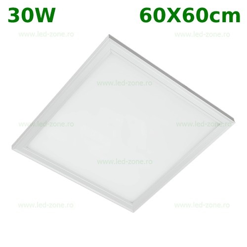Panou LED 30W 60x60cm Ultra Slim Alb