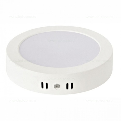 Panou LED 36W Rotund D30cm Aplicat Alb SOLE