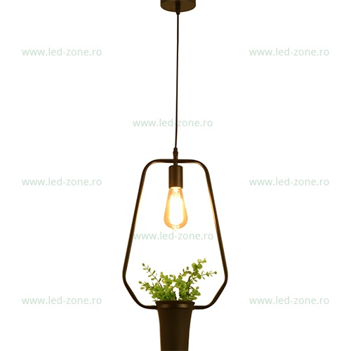 Pendul Soclu E27 Negru LZ1701-B