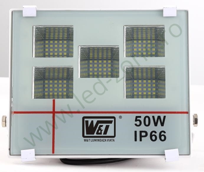 Proiector LED 50W Slim Alb SMD2835 T011