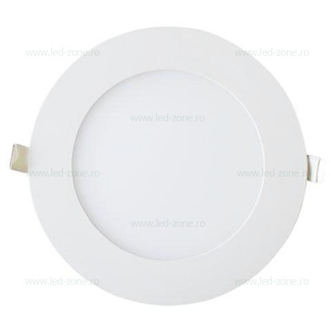 Spot LED 15W Slim Rotund Alb