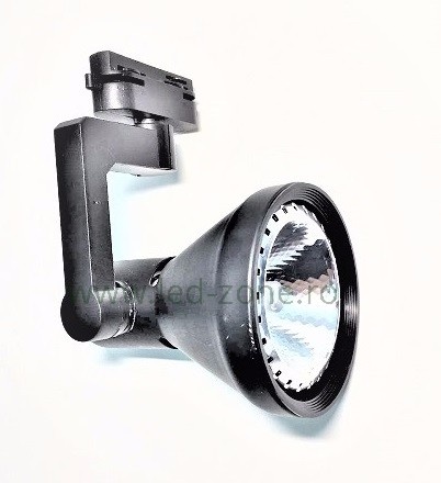Spot LED Magazin Sina 20W COB Negru