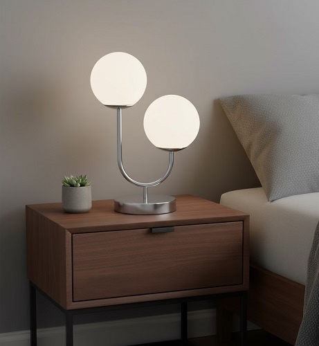 Veioza LED 2xG9 Crom LZ41-2T