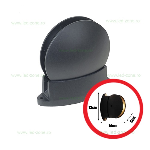 Aplica LED 6W Exterior LZ816
