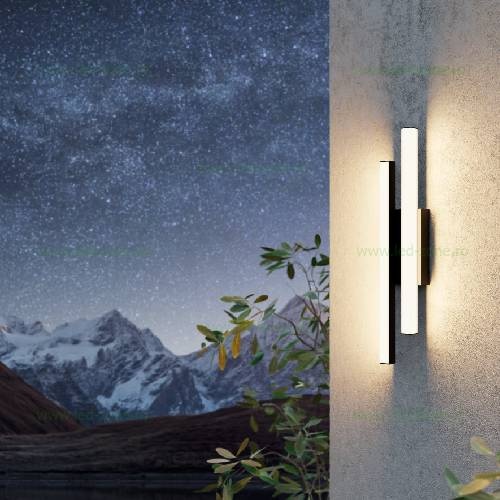 Aplica LED 9W Exterior Negru 49.5cm LZ900133