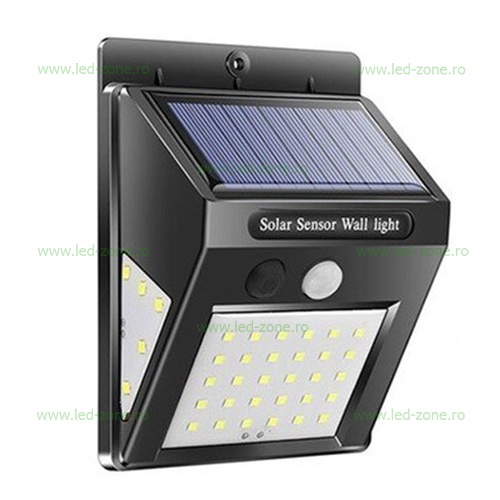 Lampa LED Exterior 8W 40 SMD Solara Senzor