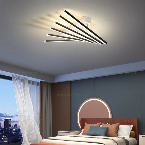 Lustra LED 144W 3 Functii Dimabila cu Telecomanda LZG4061-6